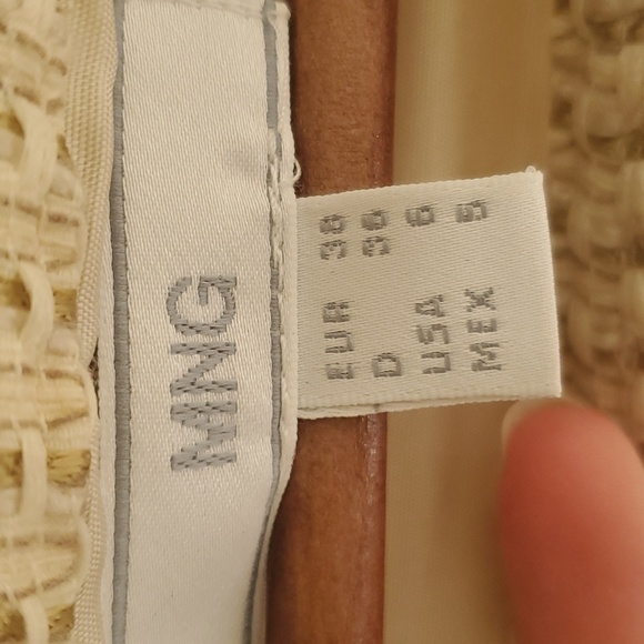 Mango Women's Textured kint blazer and skirt/set - Picture 7 of 7